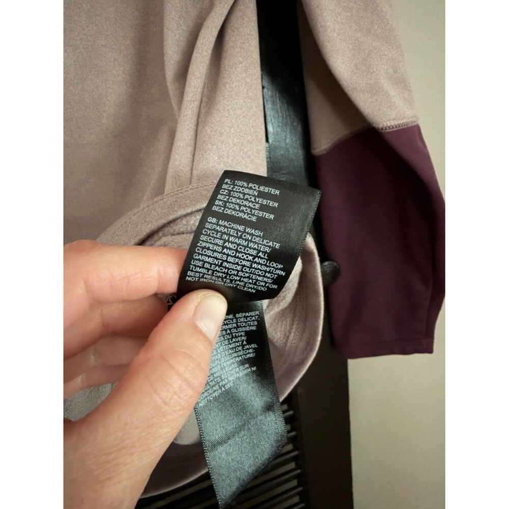 The North Face Canyonlands 1/4 Zip Pullover Women L Plum Purple - Picture 6 of 7